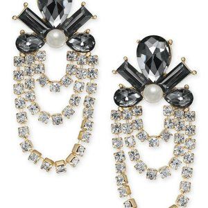 I.N.C. Gold-Tone Crystal, Stone & Imitation Pearl